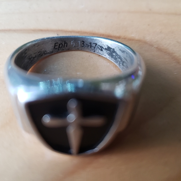 Men's Stainless Steel ArmoRing - Picture 4 of 4